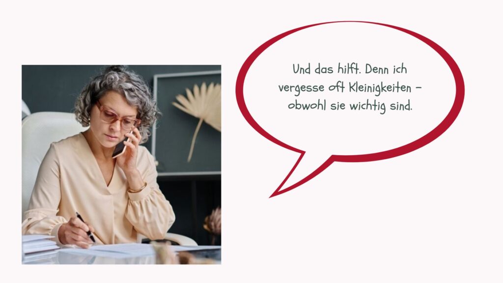 Dann hat es ein Ende mit Chaos im Kopf