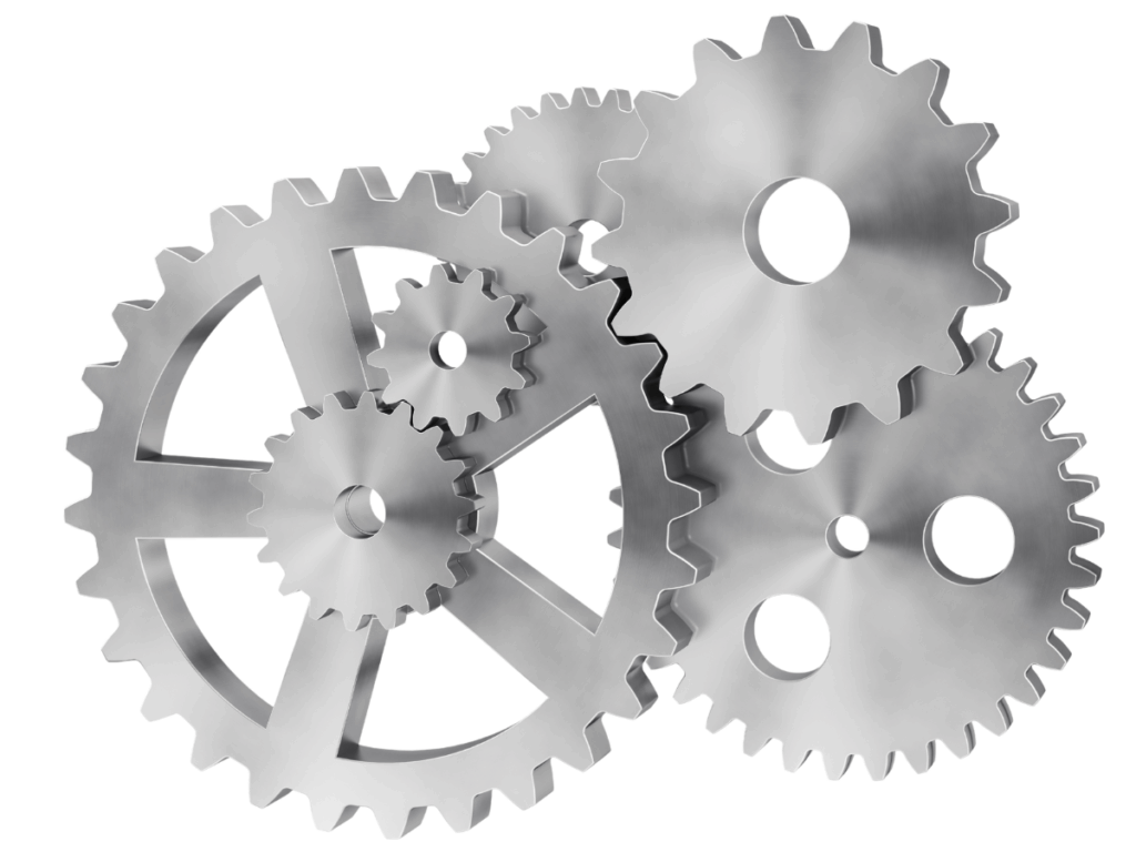 Bei einem guten System greifen alle Zahnräder ineinander.